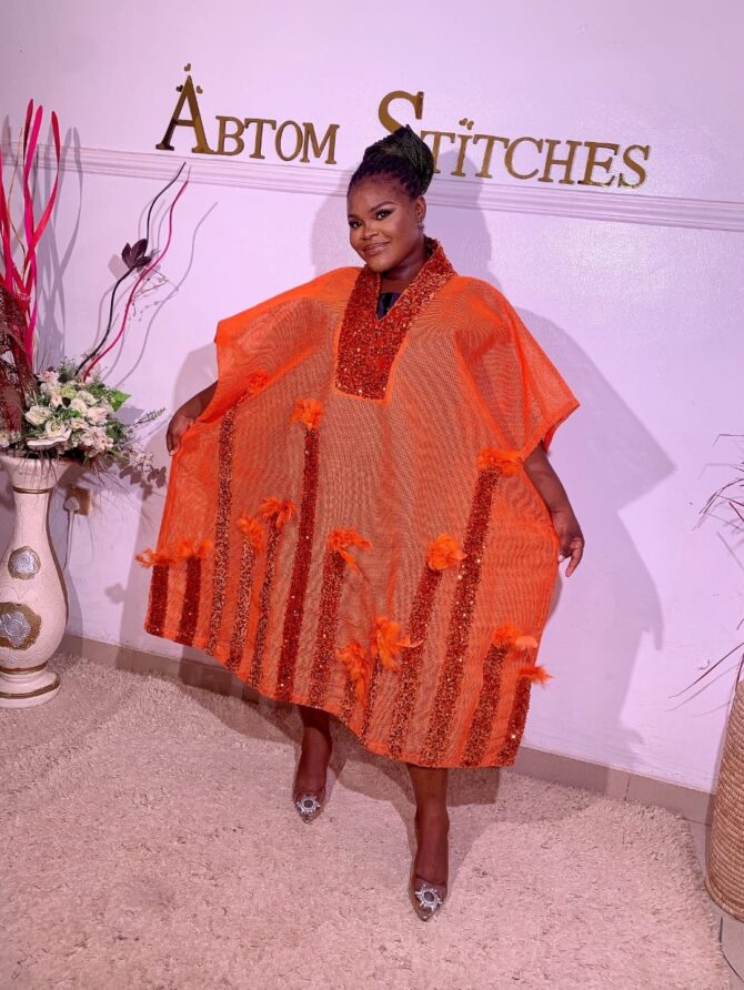 Bubu Gown With Sequence