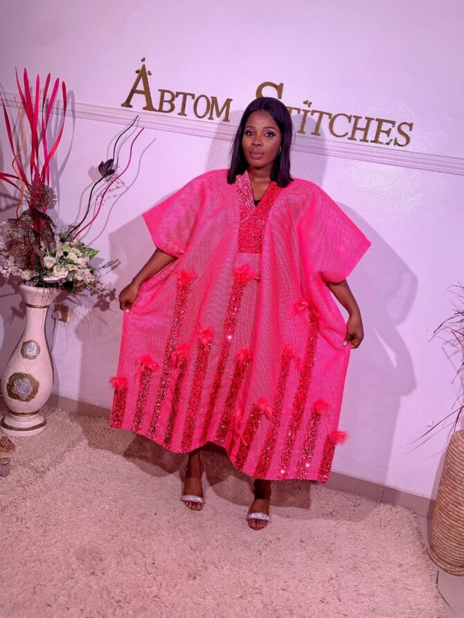 Bubu Gown With Sequence