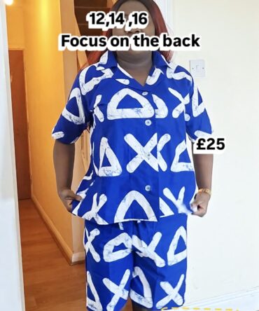 X styllish short set